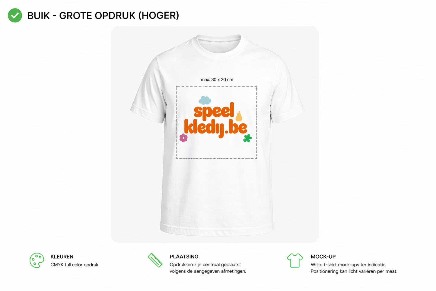 Budget T-shirt dames