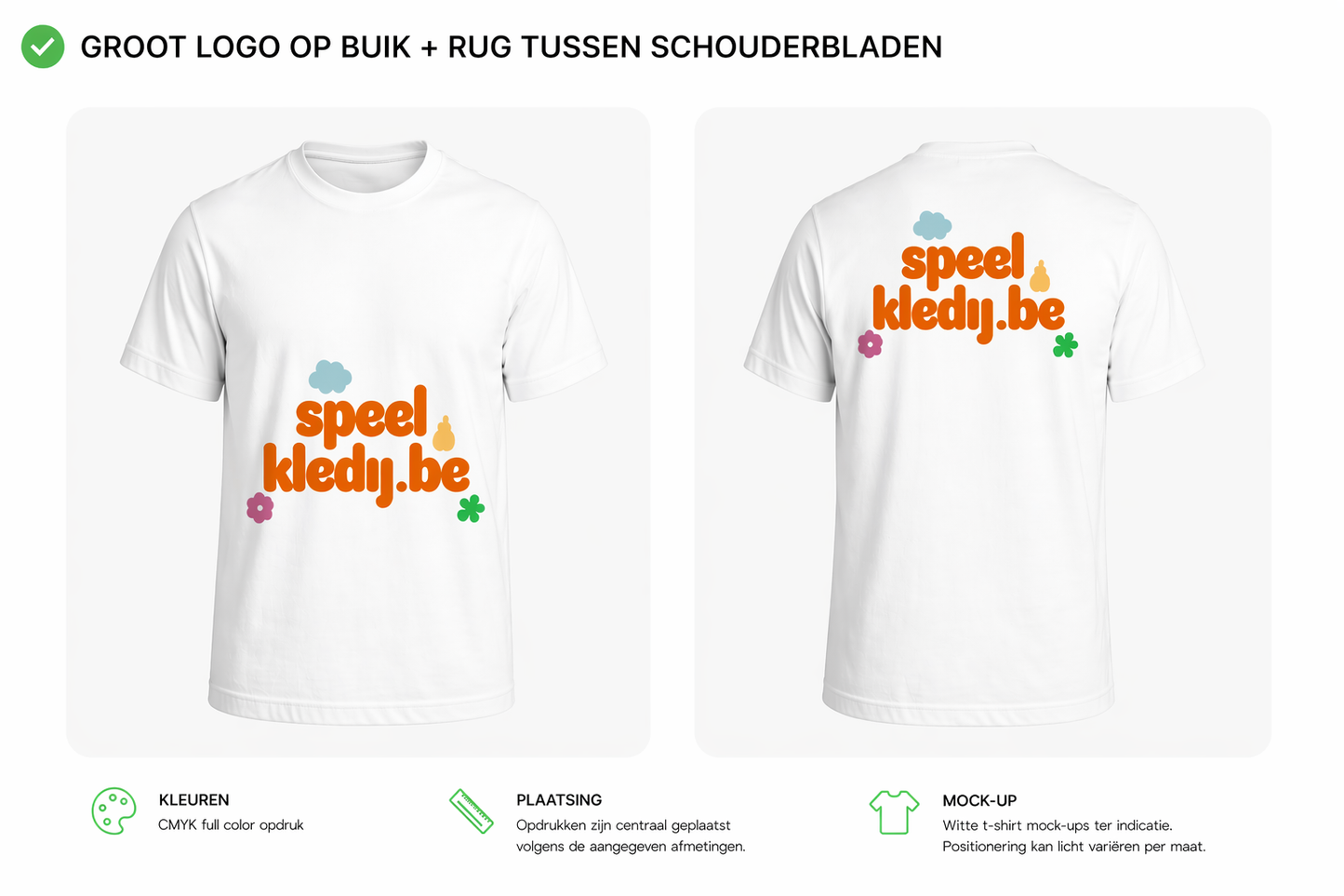 Budget T-shirt dames